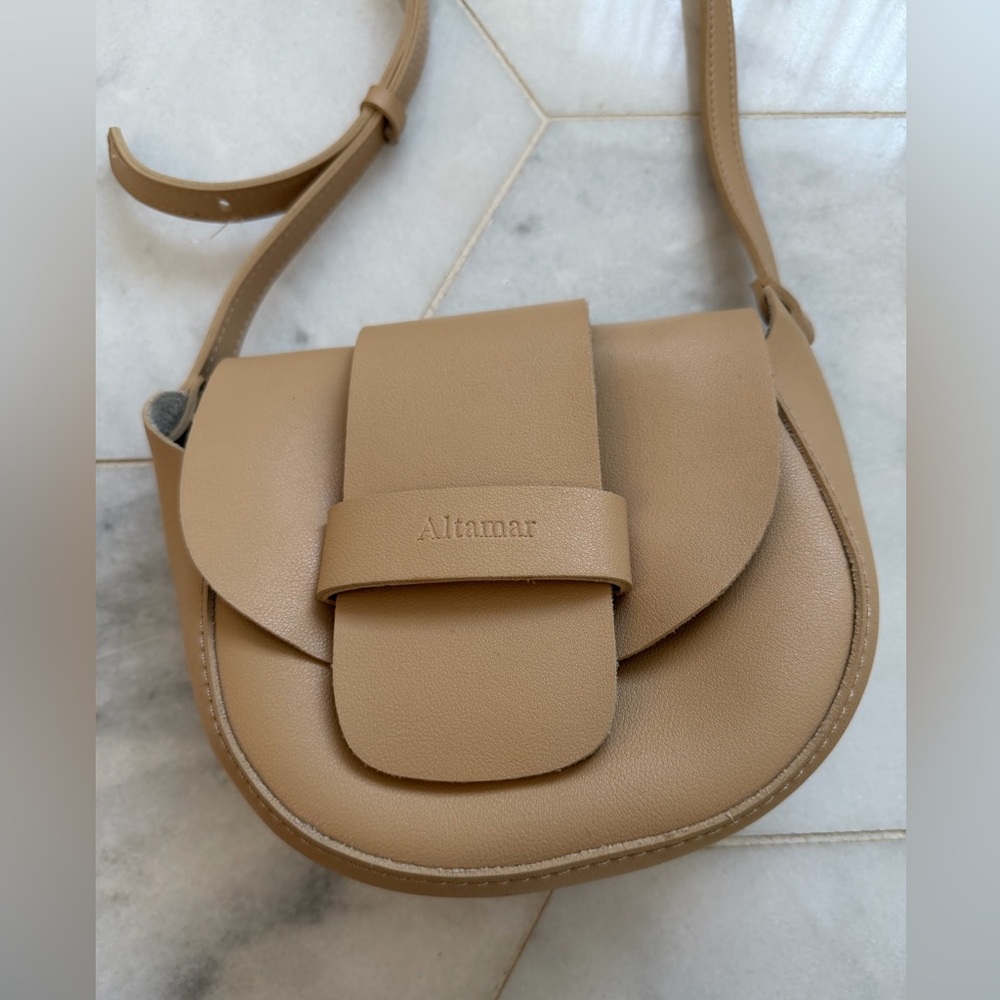 Beige Crossbody Bag